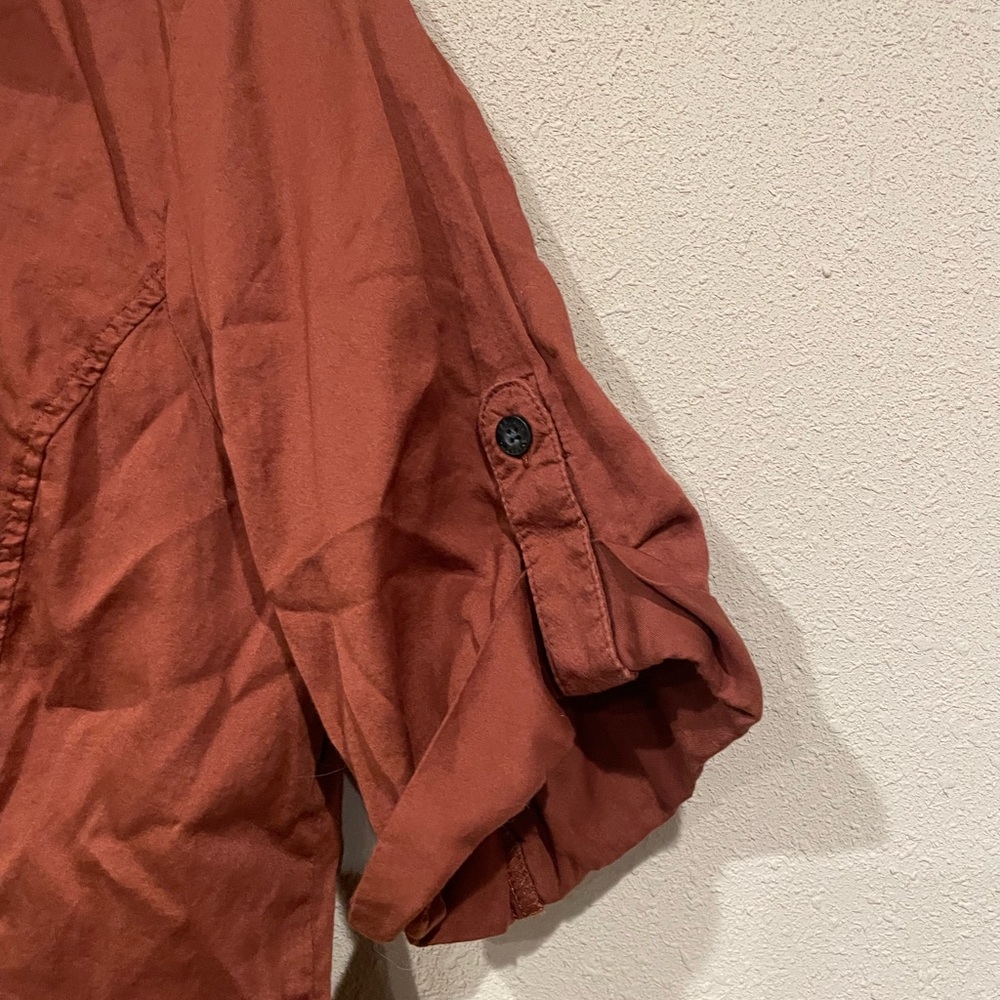 Harley Davidson Rust Button-Up Shirt - image 2